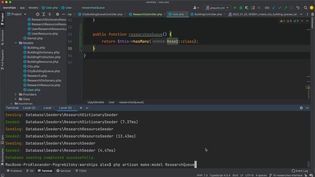 Warships #16: Laravel 8, React JS, TypeScript, получаем очередь исследований смотреть онлайн
