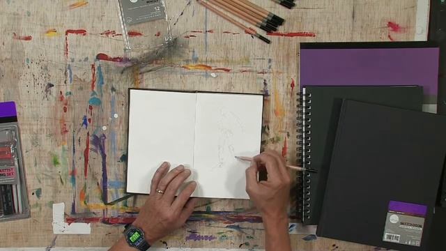 Daler Rowney Simply Drawing French Sketchwithgraphitepencil01 смотреть онлайн