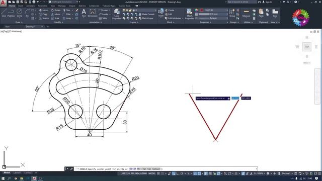 Autocad 2 Boyutlu Çizim #36 Groups Paneli смотреть онлайн