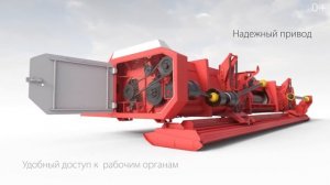 Подсолнечная безрядковая жатка Sun Stream от РОСТСЕЛЬМАШ