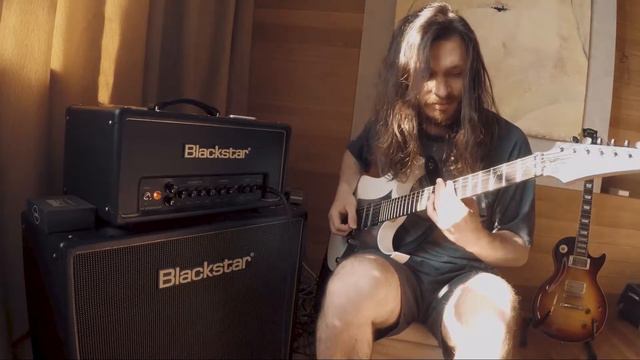 Jimmy Hendrix Little Wing on Blackstar HT 20 amp + ibanez rg смотреть онлайн