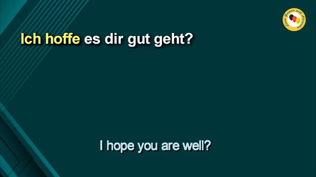 Common German Questions and Answers. How to ask «How are you doing» in German. Lesson 24 смотреть онлайн