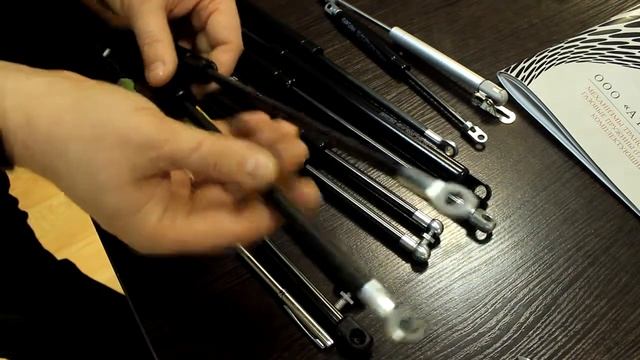 Виды креплений газовых пружин для мебели - наконечники, фитинги смотреть онлайн