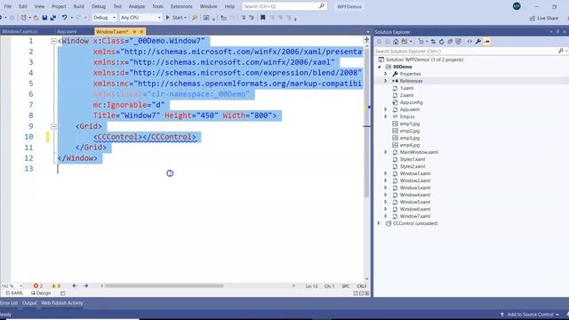 27.Learn WPF in small Steps: Using User Control смотреть онлайн