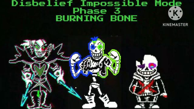 Disbelief Papyrus Impossible Mode Phase 2.5/3 By Me смотреть онлайн