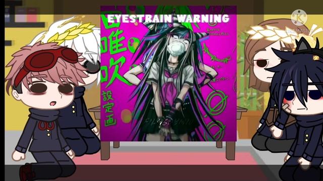 Jujutsu kaisen react to danganronpa ? // jjk // spoi warning ❤️? смотреть онлайн