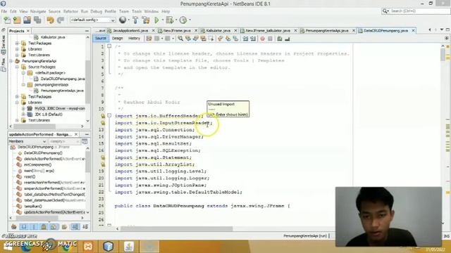 Program Java Desktop CRUD || Data Penumpang Kereta Api смотреть онлайн