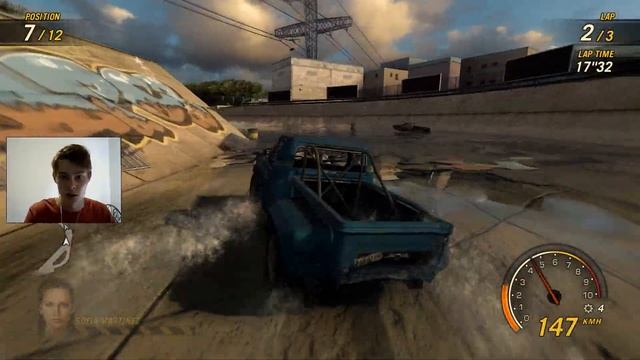 "СИНИЙ" ПИКАП ТВОРЯЩИЙ ЧУДЕСА! (ПРОХОЖДЕНИЕ FLATOUT: ULTIMATE CARNAGE #2) смотреть онлайн