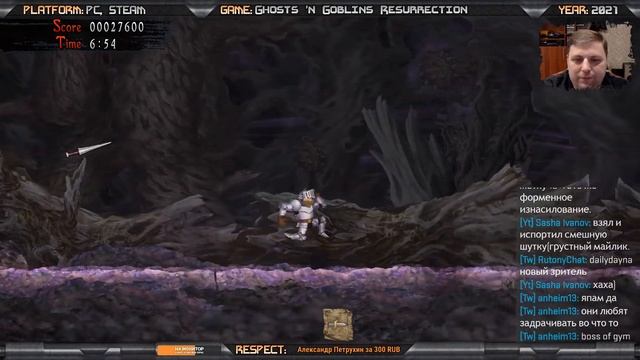 Ghosts 'n Goblins Resurrection (Firstrun) | #Steam #PC #Nintendo #ПРОХОЖДЕНИЕ #ИГРА #СТРИМ 2021 смотреть онлайн