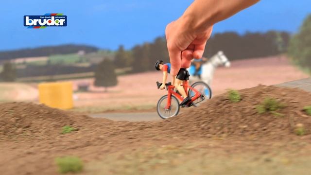 BRUDER Roadster mit Rennrad -- 03485 -- BRUDER Spielwaren смотреть онлайн