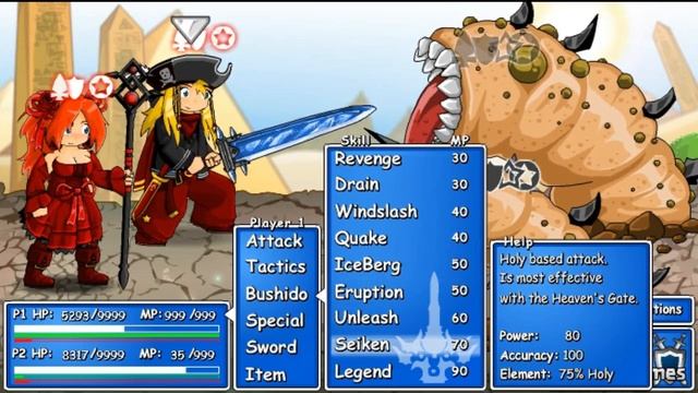 Epic Battle Fantasy 2 - Full Playthrough (Kongregate Version) смотреть онлайн