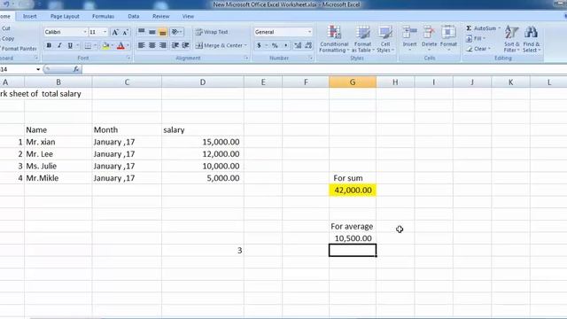 Average, sum, count , maximum ,minimum in Excel ----Tutorials Point смотреть онлайн
