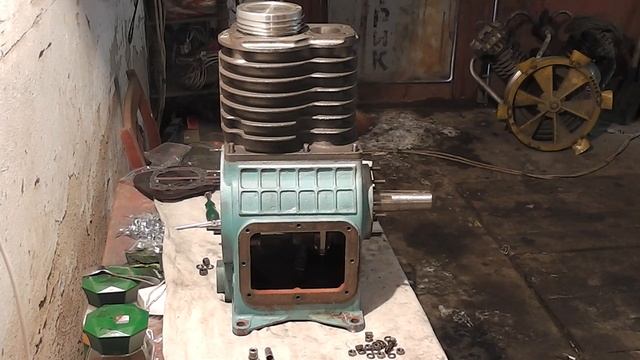 Компрессор с415 м. Сборка. Часть 1.