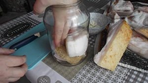 Сало в банке. Сало в рассоле, для длительного хранения.