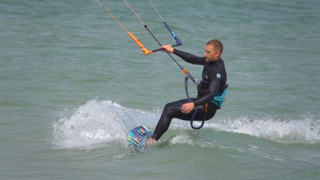 How to Ride Toeside (Kiteboard Tutorial) смотреть онлайн