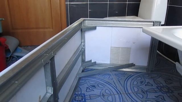 экран под ванну своими руками легко и быстро, ванная комната смотреть онлайн
