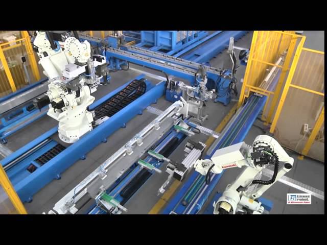 Роботизированная линия производства шинопровода смотреть онлайн