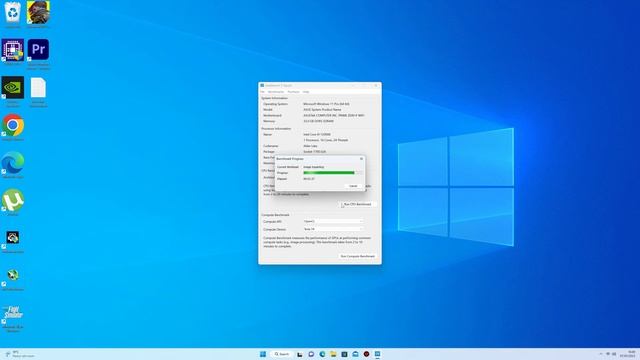 Intel I9 12900k Geekbench 5 CPU Benchmark Result смотреть онлайн