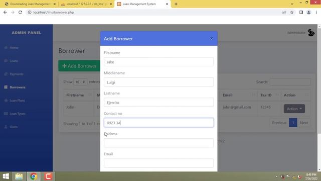 Loan Management System OOP in PHP with MySQLi/jQuery смотреть онлайн