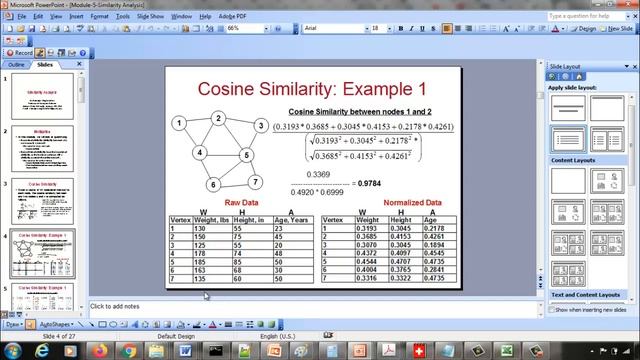 5 1 Node Level Cosine Similarity смотреть онлайн