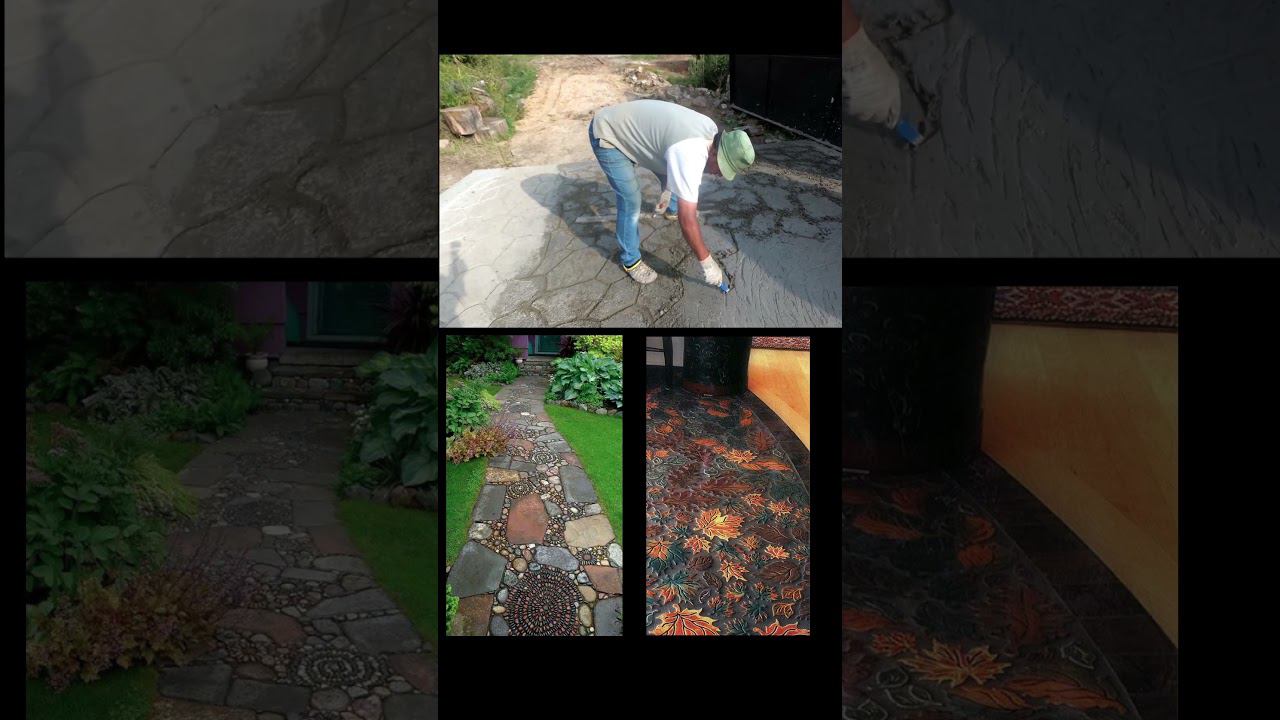 Садовая дорожка. Все просто и красиво. смотреть онлайн