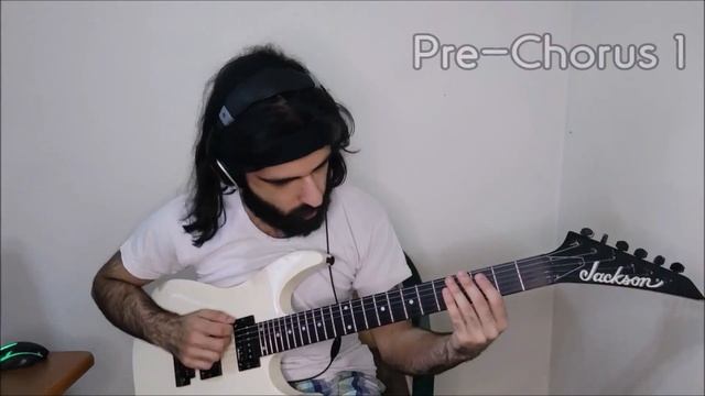 How To Play "The Darkest Nights" By As I Lay Dying (Full Song Tutorial With TAB!) смотреть онлайн