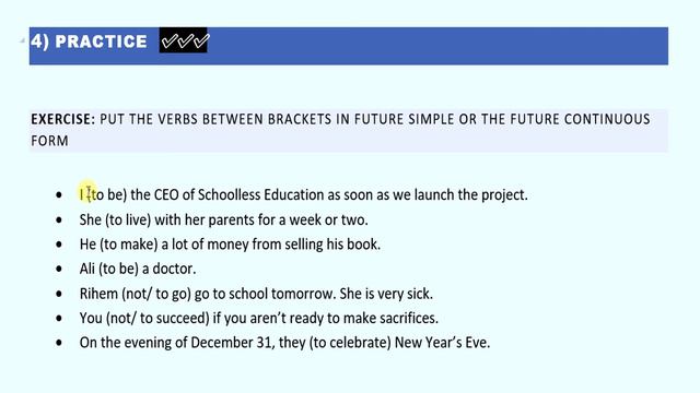 شرح: The Future Simple & The Future Continuous | متى وكيف تستعمل؟ + تمارين تطبيقية #anglais #bac смотреть онлайн