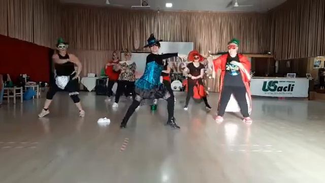 Flamenco Dance line - Stayin Alive - by Marcello e Benedetta смотреть онлайн