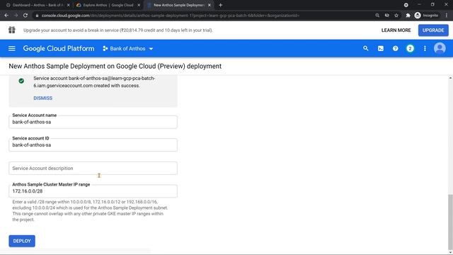 Bank of Anthos- Explore Anthos & Anthos Service Mesh in GCP Free Trial - Base for EHR PCA Case Stud смотреть онлайн