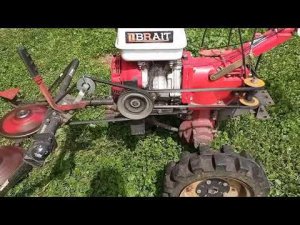 Мотоблок Брайт 135. модернизация адаптера косилки.