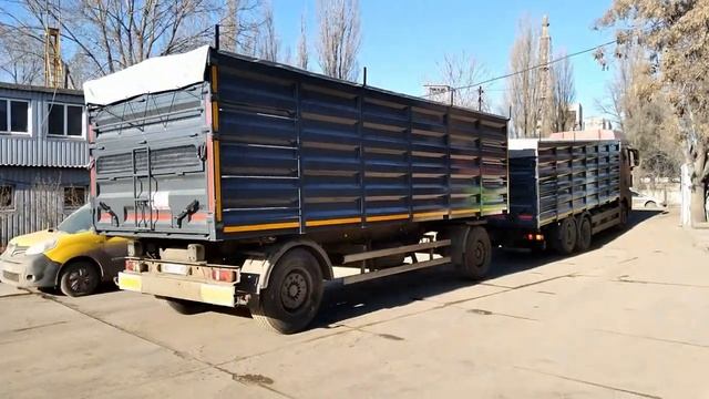 ЗЕРНОВОЗ СЪЁМНЫЙ КУЗОВ тип BDF смотреть онлайн
