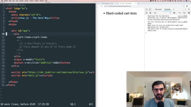 Vue.js – The Hard Way (Ep5) смотреть онлайн