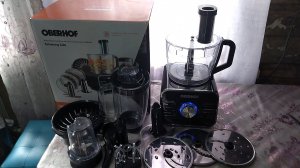 ОБЗОР//Кухонный измельчитель/кухонный комбайн//OBERHOF, кухонный комбайн 8 в 1 SHWUNG c 26