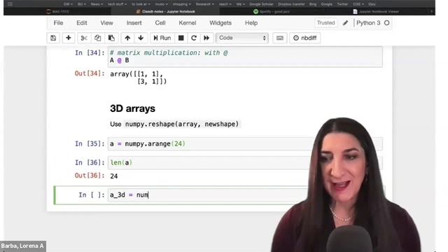 Play with NumPy Arrays смотреть онлайн