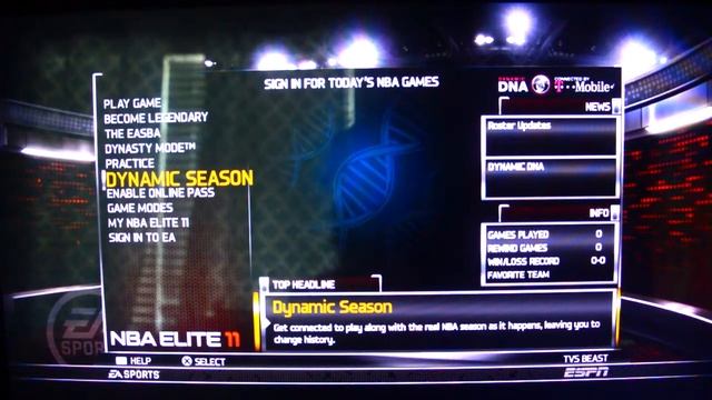 NBA ELITE 11: GAME MODES & FEATURES SHOWCASED смотреть онлайн