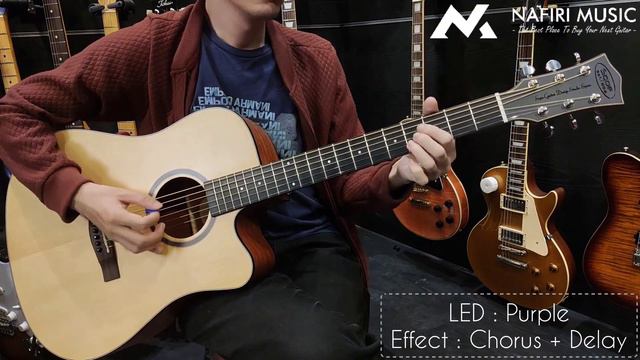 SQOE SQ-40 & SQ-41 With Morin A3 TransAcoustic Preamp Effect Showcase смотреть онлайн