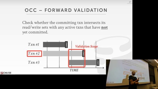 18 - Timestamp Ordering Concurrency Control (CMU Databases Systems / Fall 2019) смотреть онлайн