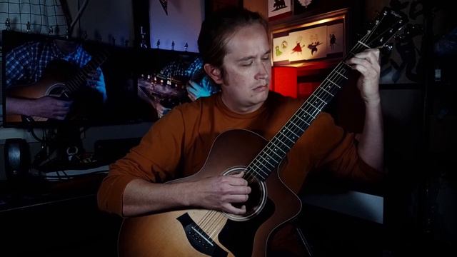 On Our Way from Final Fantasy VII - Acoustic Guitar Cover (with Tabs) смотреть онлайн