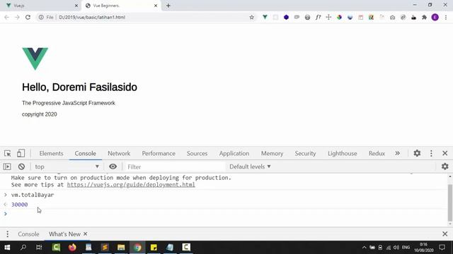 Belajar Vue.js - #13 Computed Property смотреть онлайн