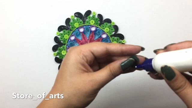 Easy Quilling Mandala Art For Beginners Without Quilling Tools| Step By Step | (on Demand)
