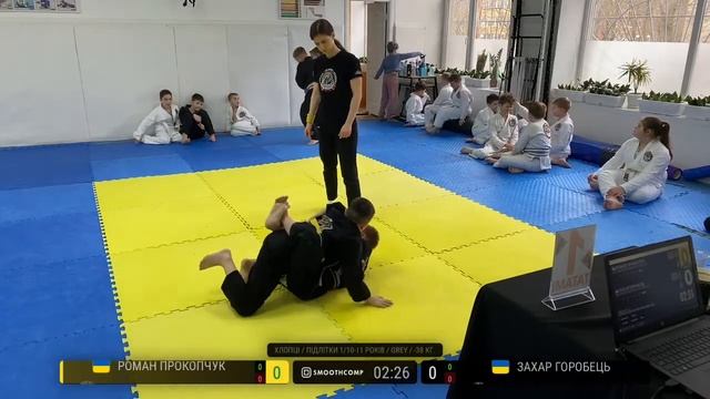 [Mat 1] Весняний Кубок Хмельницього - Khmelnytskyi BJJ Spring Cup 2023 GI смотреть онлайн