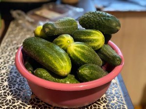 Переросшие огурцы больше не выбрасываю! Очень вкусный салат из огурцов на зиму!