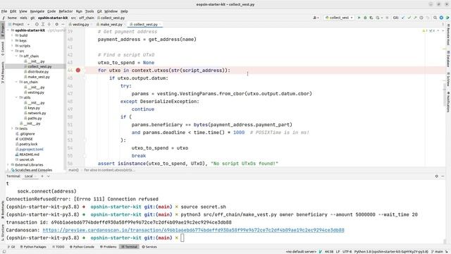 PPP 041004 - Developing smart contracts with OpShin and PyCardano (Python) смотреть онлайн