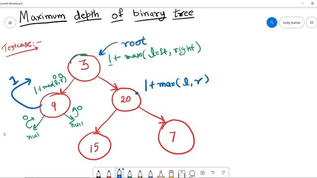 leetcode 104 Maximum Depth of Binary Tree смотреть онлайн