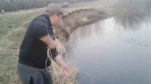 РЫБАЛКА НА КАСТИНГОВУЮ СЕТЬ! смотреть онлайн