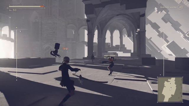 Nier: Autómata | Walkthrough Gameplay Español #23 | Devola y Popola смотреть онлайн