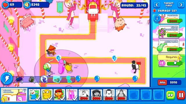 Bloons Adventure Time TD - Mobile Gameplay Walkthrough Part 15 (iOS, Android) смотреть онлайн