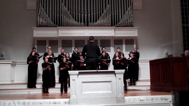 "Kyrie" from Missa pro defunctis (Requiem) by Tomás Luis de Victoria (Concordia Chamber Choir) смотреть онлайн