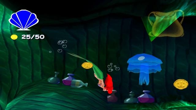 Disney's The Little Mermaid II (PS1) 100% Walkthrough - Part 11 - Ice Floe смотреть онлайн