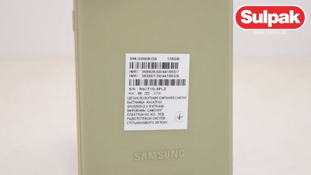 СМАРТФОН SAMSUNG GALAXY S21 FE 128GB GREEN распаковка смотреть онлайн